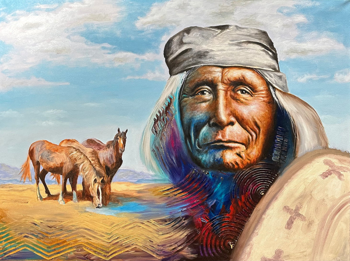 Ray Goodluck Water flow together “ – Ray Goodluck Fine Arts