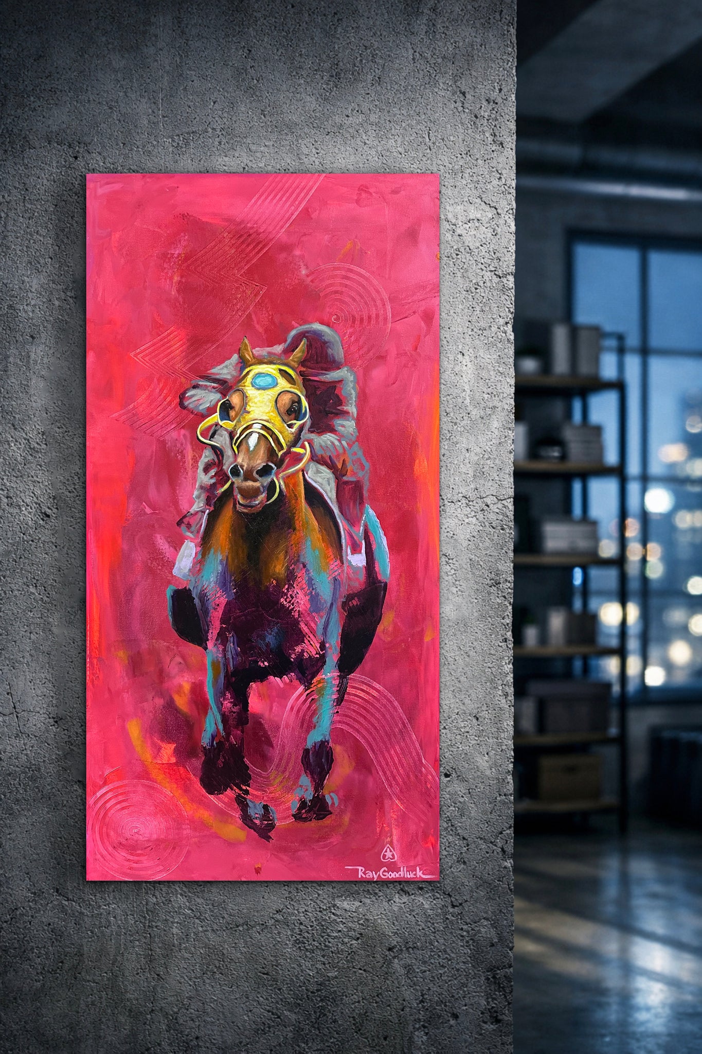 Ray Goodluck Heart of a Champion “ – Ray Goodluck Fine Arts