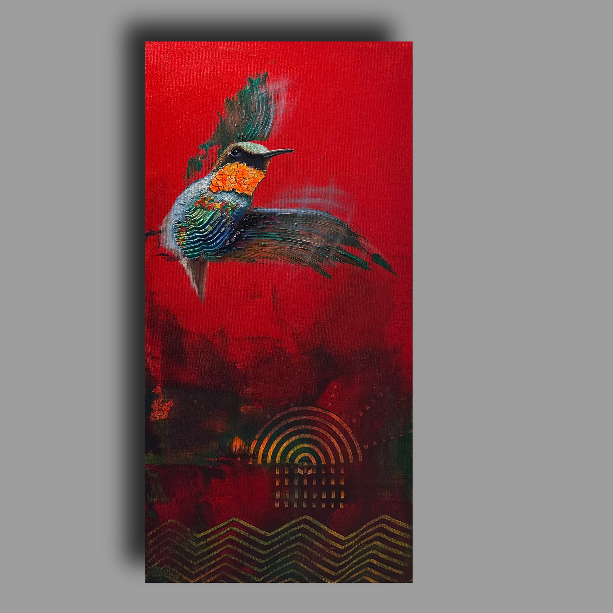Ray Goodluck Carrying Love & Strength – Ray Goodluck Fine Arts