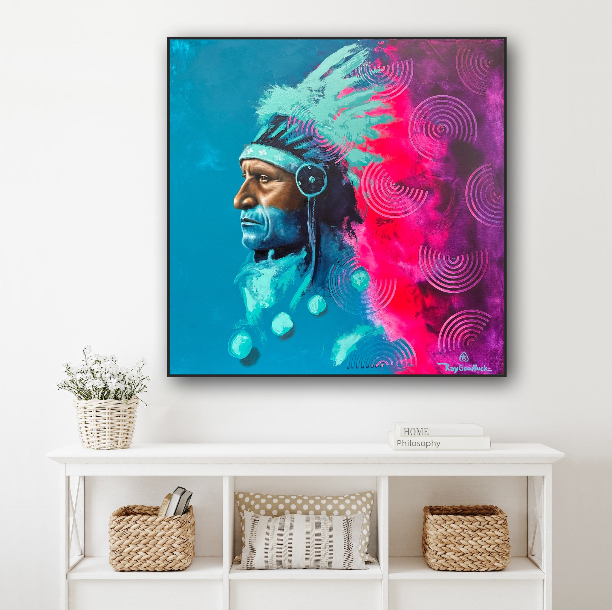 Ray Goodluck Prayers of Touch the Clouds – Ray Goodluck Fine Arts